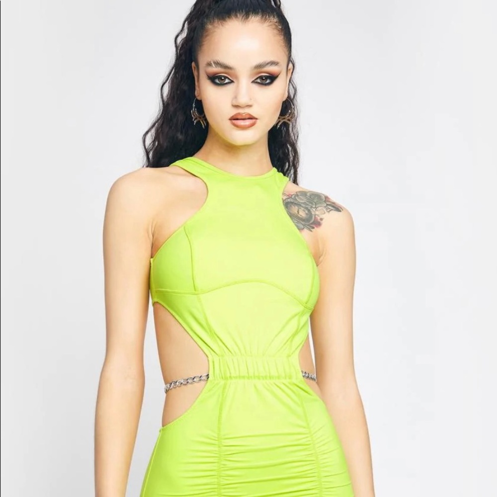 Wind It Up Ruched Bodycon Dress